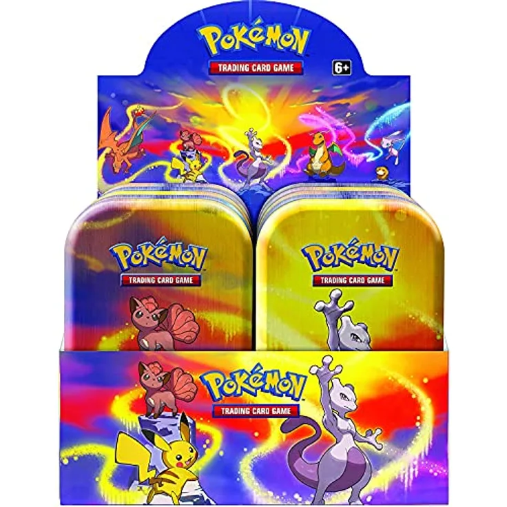 The Pokemon Company Pokémon Kanto Power Mini Tin, Sammelkarte-Set mit 2 Boosterpacks und Kunstkarte, englische Version