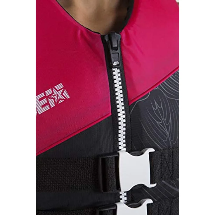 Jobe Damen Nylon Schwimmweste, rosa, L - ISO-zertifiziert mit verstellbaren Gurtbändern – Bild 5