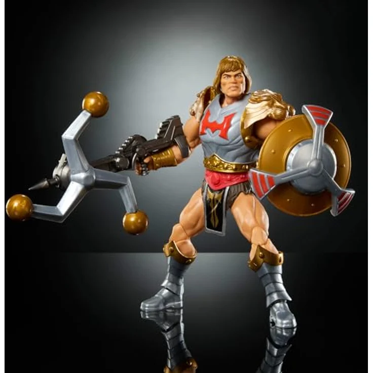 Mattel Masters of the Universe: New Eternia Masterverse Actionfigur Flying Fist He-Man, 18 cm mit 30 Bewegungspunkten und Zubehör – Bild 4