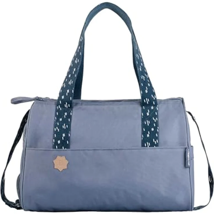 Badabulle Wickeltasche Pocketstyle Blau - Kinderwagentasche mit 23L Kapazität und Wickelzubehör – Bild 1