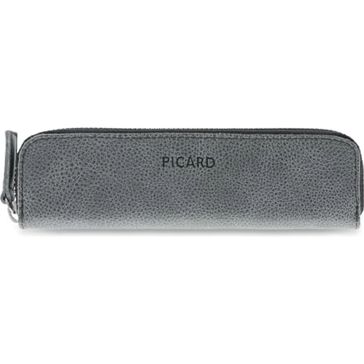 Picard POUCH Damen Schreibgeräteetui, aus genarbtem Rindsleder, klein, mit Reißverschluss, 5x18x2cm, ideal für Business und Alltag – Bild 4