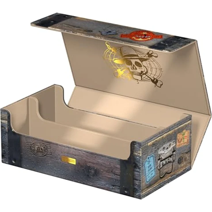 Squaroes Collectors Case 800 ONE PIECE, Holztruhe für bis zu 900 Karten, mit Magnetverschluss und ZnapClaw-Mechanismus – Bild 5