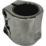 Fantic26 Stuntscooter Fantic26 Twinlock Stunt-Scooter Double Clamp 32/35 Schwarzchrome, Leichte Lenkerklemme aus 6061 Aluminium T6-Legierung