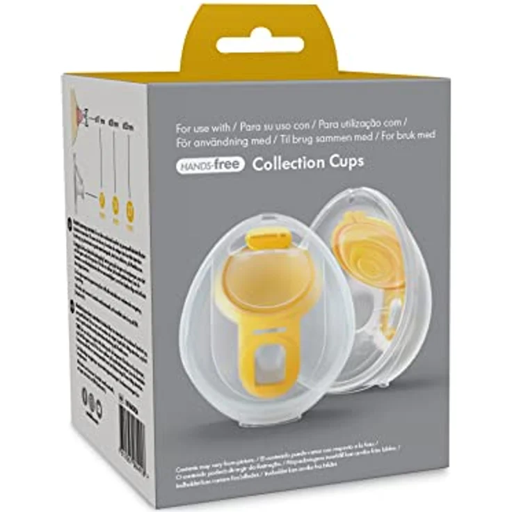 Medela Freestyle Hands-free Brusthauben (2 Stück), 24mm 2 St, Elektrische Milchpumpen, Kompatibel mit allen Medela Milchpumpen mit Hands-free Auffangschalen – Bild 2