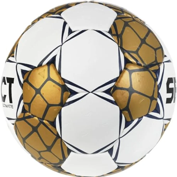 Select Champions League Ultimate Official EHF Handball 200035, Unisex handballs, Gold, 3 EU - Synthetic Leather – Bild 3