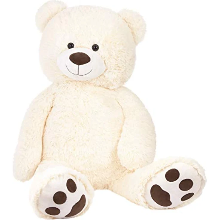 Teddybär 100 cm groß Stofftier Plüschtier Kuscheltier – Bild 9
