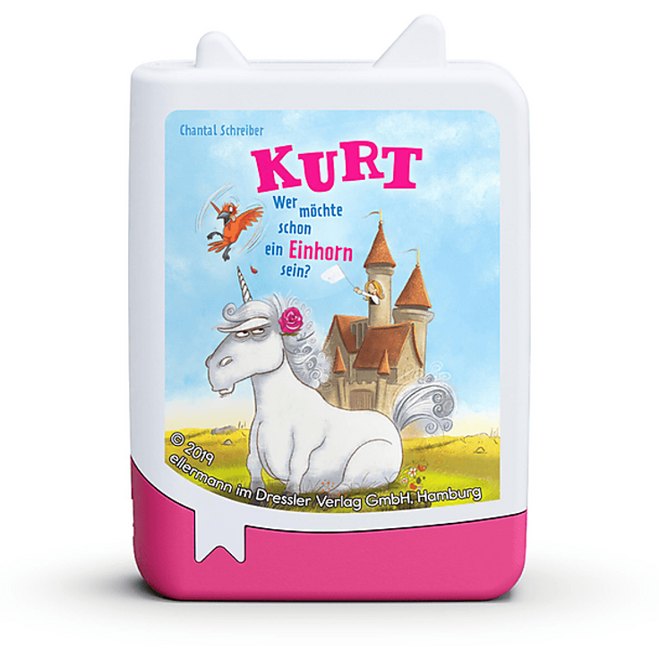 BOXINE Kurt - Wer möchte schon ein Einhorn sein? Book-Tonie - Hörfigur für die Toniebox mit humorvoller Geschichte und Tracklist