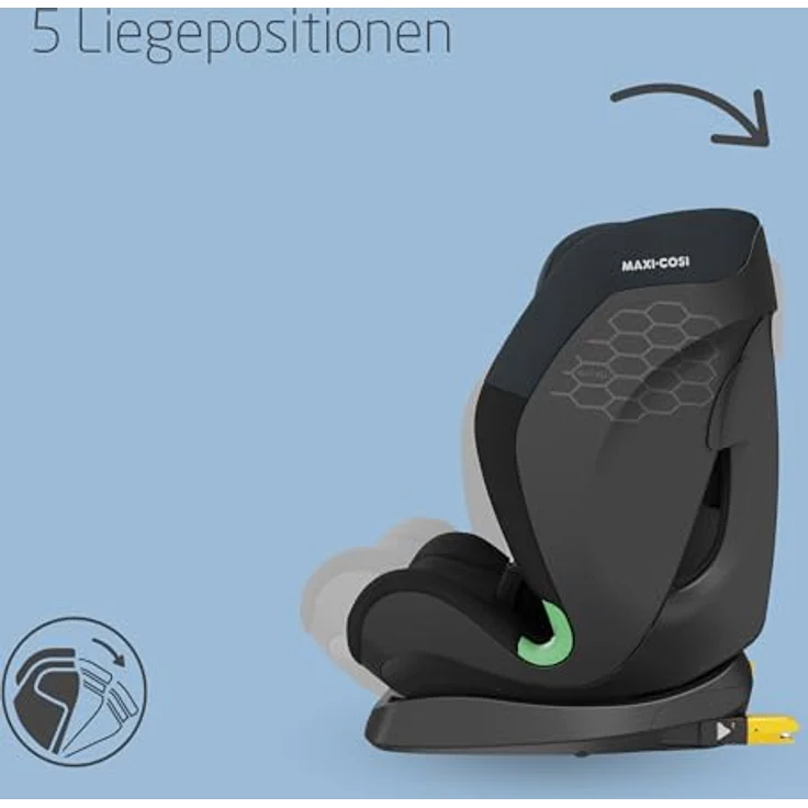 Maxi-Cosi Autokindersitz Titan S i-Size - Tonal Black, 36 kg, Sicherer Autositz ab 15 Monate - 12 Jahre mit Isofix – Bild 5