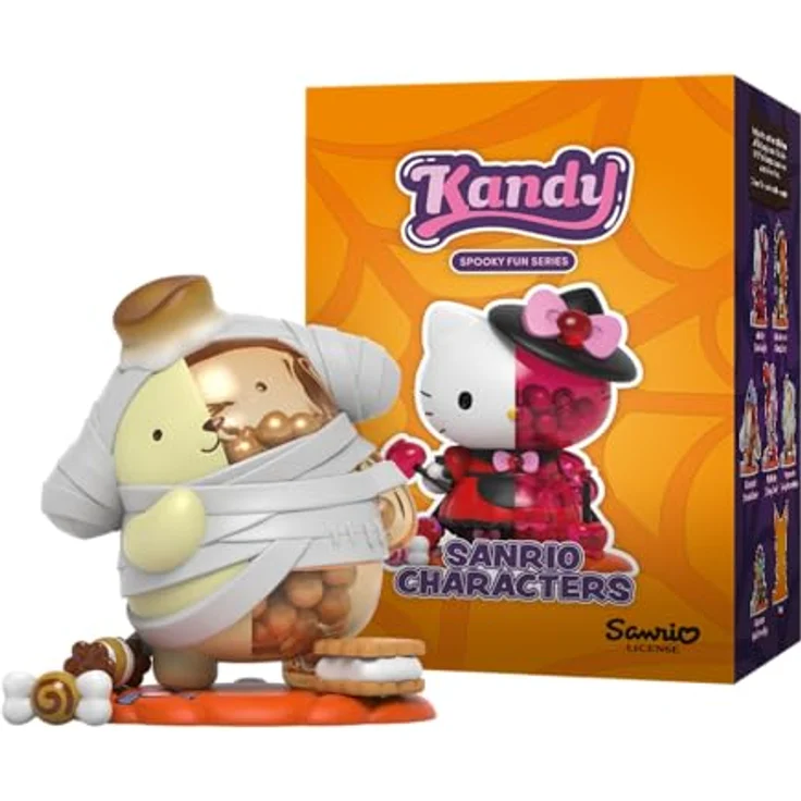 Mighty Jaxx Kandy x Sanrio Blind Box, Jason Freeny Collection Series 4, Spooky Fun Edition mit Halloween-Kostümen – Bild 7