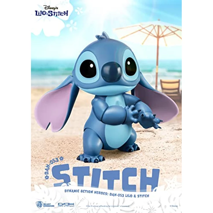 Beast Kingdom Lilo & Stitch Dynamic 8ction Heroes Actionfigur 1/9 Stitch, 18 cm mit Zubehörteilen – Bild 5