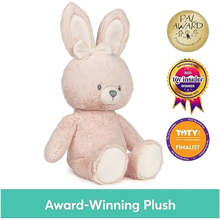 GUND - Plüsch-Häschen aus 100% recyceltem Material, 30 cm, nachhaltiges Kuscheltier für Babys und Neugeborene, 0+ Monate – Bild 2