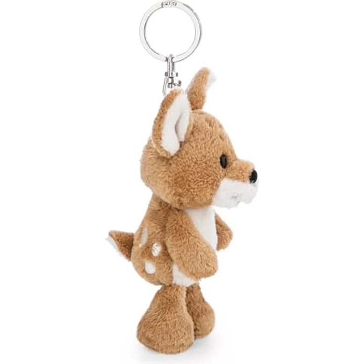 NICI Schlüsselanhänger Rehbock René Roebuck, 10 cm, braun, Plüsch-Schlüsselhalter für Rucksack oder Tasche | 62261 – Bild 2