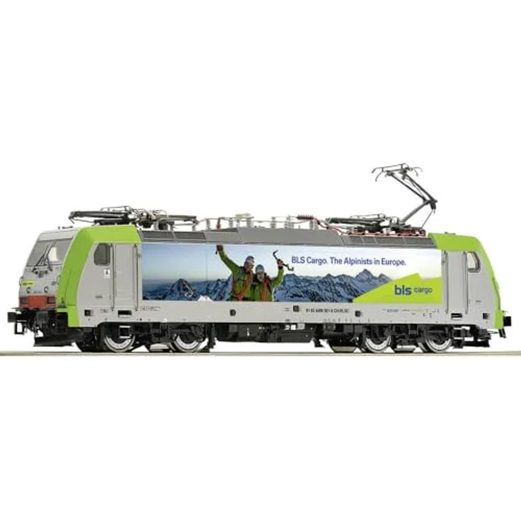 Roco 7500101 H0 E-Lok Re 486 501-0 BLS Cargo, aktuelles Design mit Schienenräumer und schaltbarem Spitzen-/Schlusslicht – Bild 1