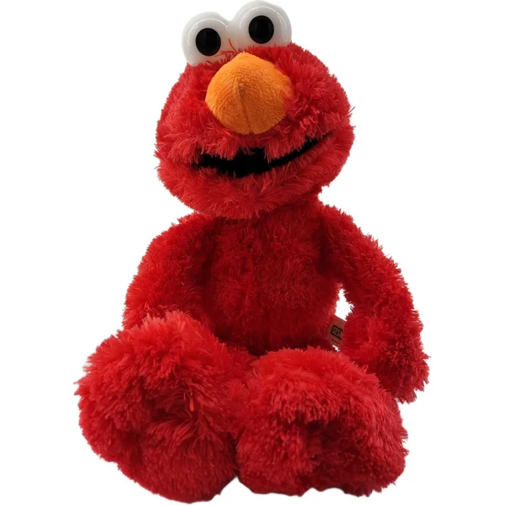 Whitehouse Leisure Soma Sesamstrasse Elmo Kuscheltier, 72 cm, kuschelweich, geeignet ab den ersten Lebensmonaten, rot