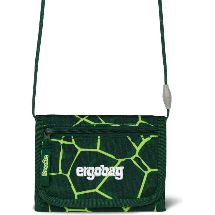 ergobag Geldbörse Brustbeutel (Portemonnaie) für Kinder - Organisiert und griffbereit, blau