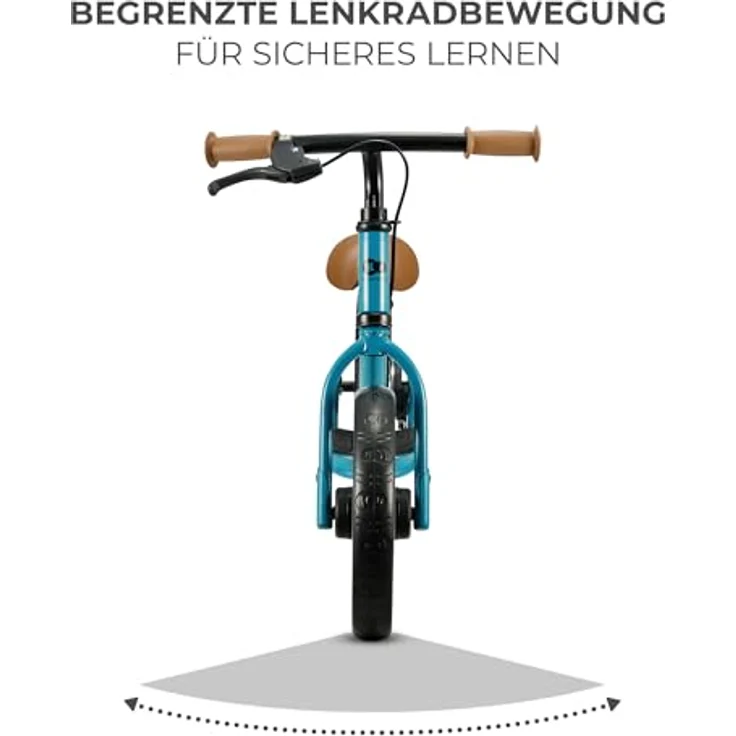 Kinderkraft SPACE2 Laufrad, Höhenverstellbar, 12 Zoll Schaumstoffreifen, Metall, ab 2 Jahre, modernes Design, rutschfester Griff – Bild 5