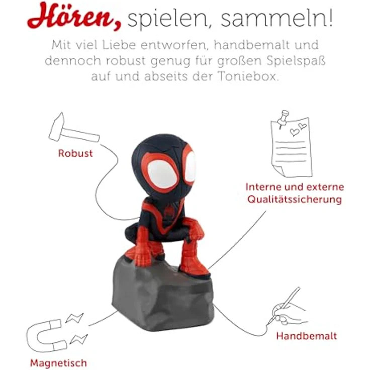 tonies Hörspielfigur Hörfigur Marvel Spidey und seine Super-Freunde - Doc Ocks Superoktopus, Handbemalt, NFC-Chip, Kunststoff - Preisvergleich – Bild 3