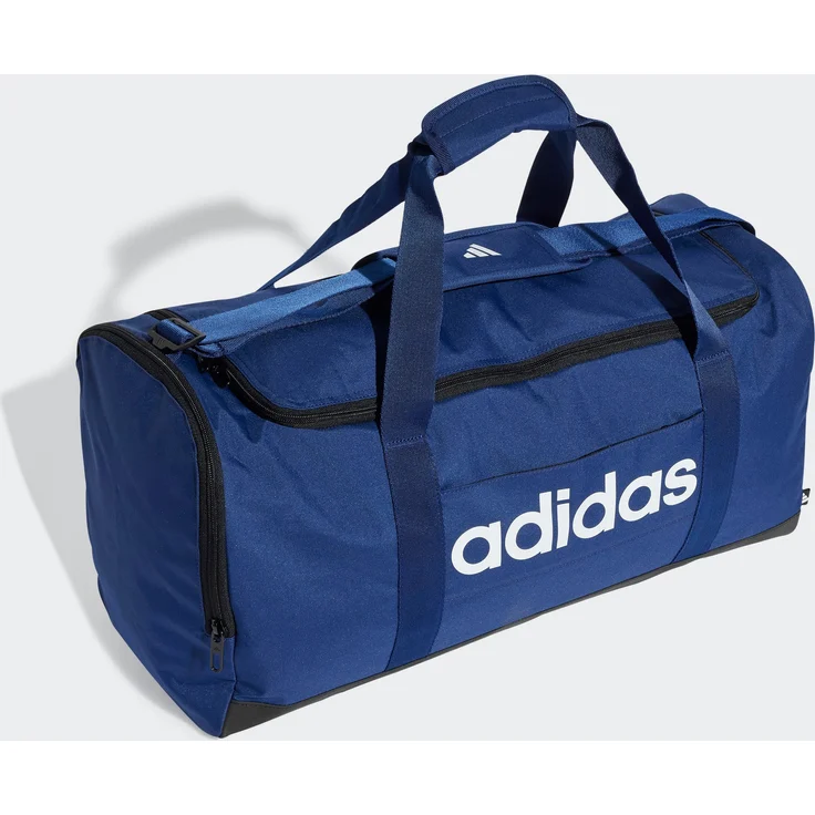 adidas Performance Sporttasche LINEAR DUFFEL M, mit recycelten Materialien, schwarz – Bild 1