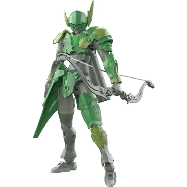 Bandai 30MF Liber Archer, Modellbau-Kit mit beweglichen Gelenken, Langbogen und Rüstungsteilen – Bild 1