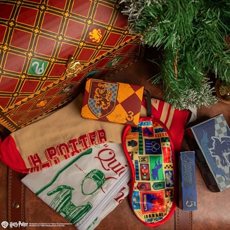 Cinereplicas Harry Potter Adventskalender Quidditch Deluxe 2025, 24 thematische Geschenkartikel für Harry Potter-Fans, offiziell lizenziertes Merchandise – Bild 8