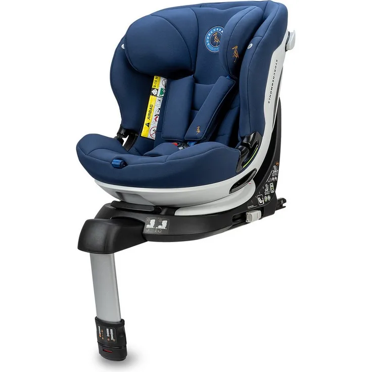 Storchenmühle Autokindersitz Niki kid, 360° drehbar, 76-150 cm, reboard bis 105 cm, ISOFIX, antibakterieller Bezug