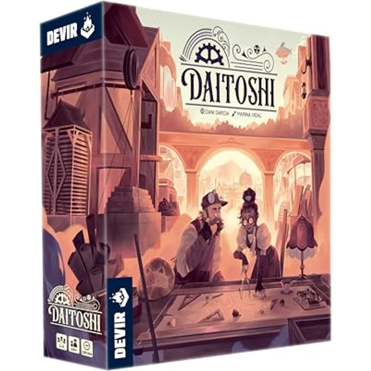Devir Daitoshi, Strategie-Brettspiel für 2-4 Spieler, Englisch – Bild 1
