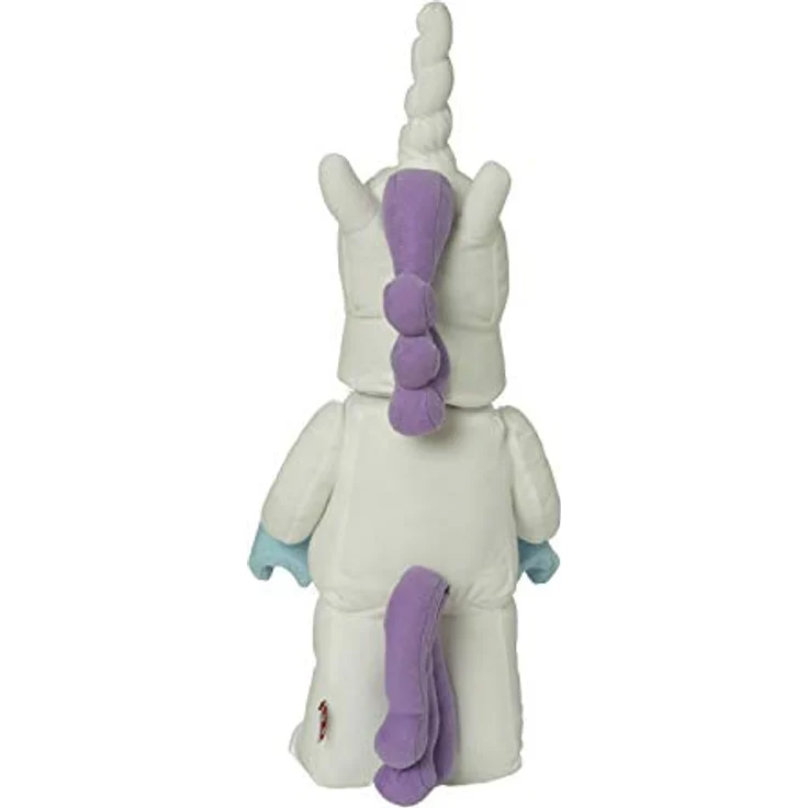 Manhattan Toy 335500 Unicorn Girl Lego Iconic Plüsch Minifigur Charakter, Multicolour, 43. 18cm – Bild 5