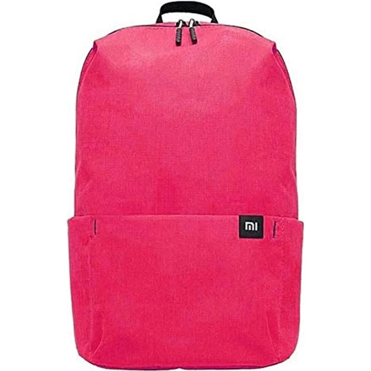 Xiaomi Mi Casual Daypack Wasserdichter Unisex Rucksack (Wasserschutzklasse IPX4, 10 Liter Stauvolumen, 1 Hauptfach, 4 Außenfächer, hochwertige YKK Reißverschlüsse, Leichtgewicht: 165g) Pink (Magenta) – Bild 1