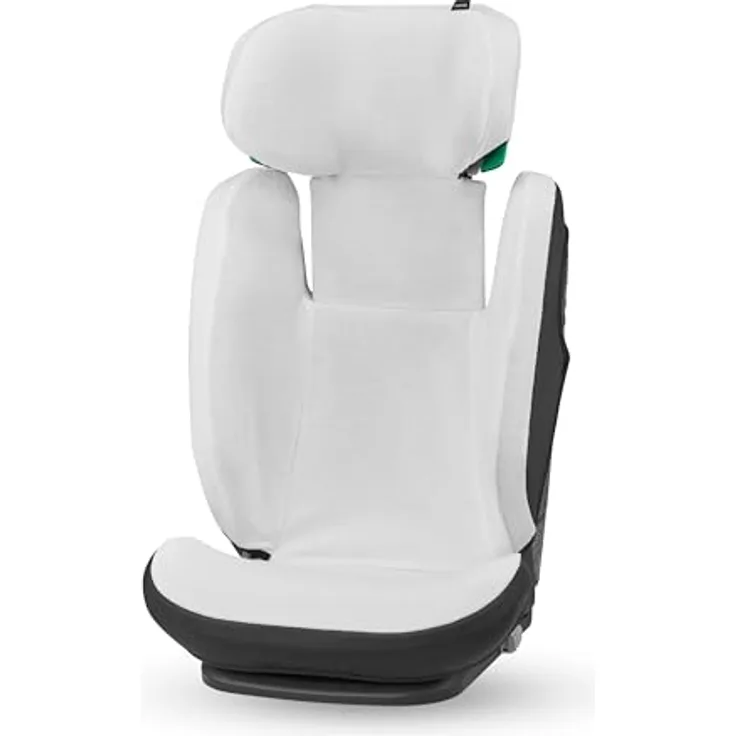 Maxi-Cosi Sommerbezug aus Biobaumwolle für den RodiFix S i-Size, Naturweiß, atmungsaktiv und feuchtigkeitsabsorbierend, maschinenwaschbar, nachhaltige Baumwolle