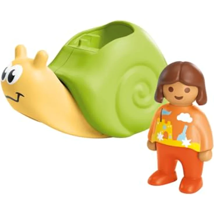 Playmobil® Konstruktions-Spielset Schaukelschnecke mit Rasselfunktion (71699), JUNIOR, (2 St), Made in Europe – Bild 5