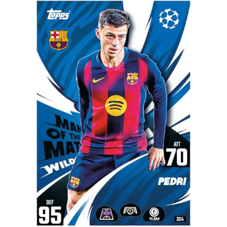 Topps Match Attax UCLMA25-05, Fußball Sammelkarten Set mit 45 Karten, Mehrfarbig, inklusive 3 exklusiven Limited Edition Karten – Bild 2