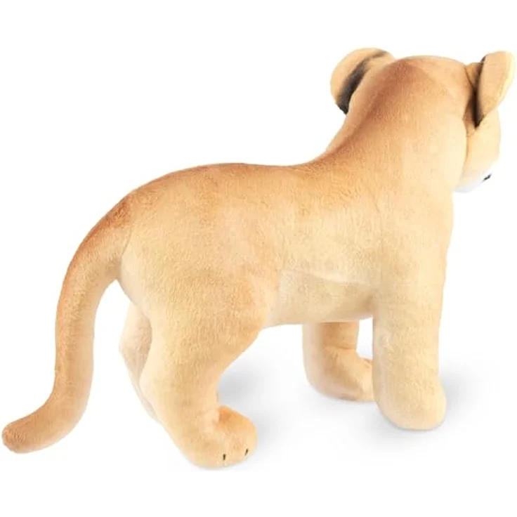 BRUBAKER Löwin Kuscheltier, 30 cm Plüsch Löwe aus kinderfreundlichem Material, braun, ideal für Babys und Kleinkinder – Bild 3