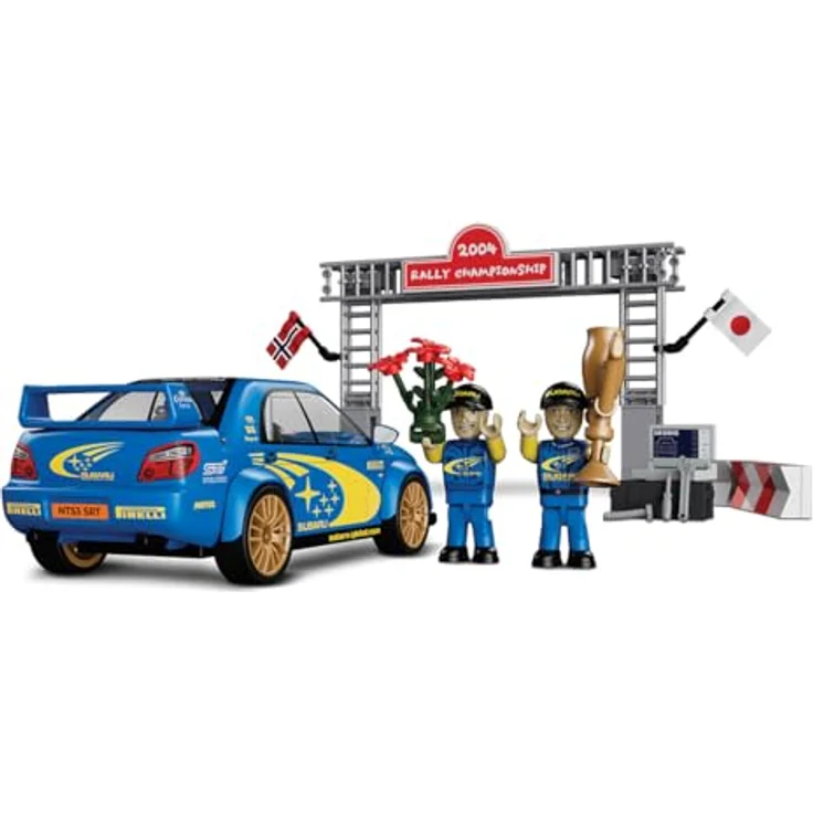 COBI Subaru Impreza WRC 2004, Modellfahrzeug aus Bausteinen made in EU – Bild 2