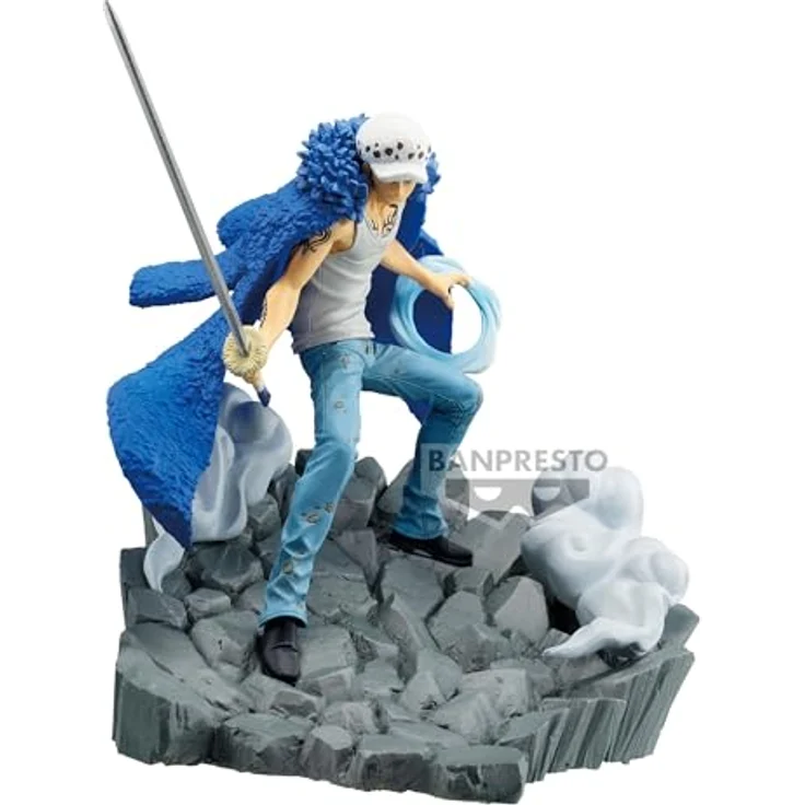 Banpresto Statue Trafalgar Law Mit Katana 11 cm - Flexibles Design, Hochwertiges Material – Bild 2