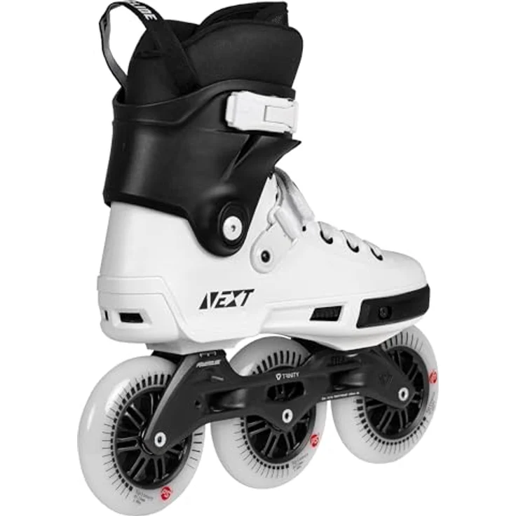 Powerslide Inline Skate Next Core Black 110 für Urban und Fitness, Damen und Herren, mit TRINITY 3-point mounting – Bild 3