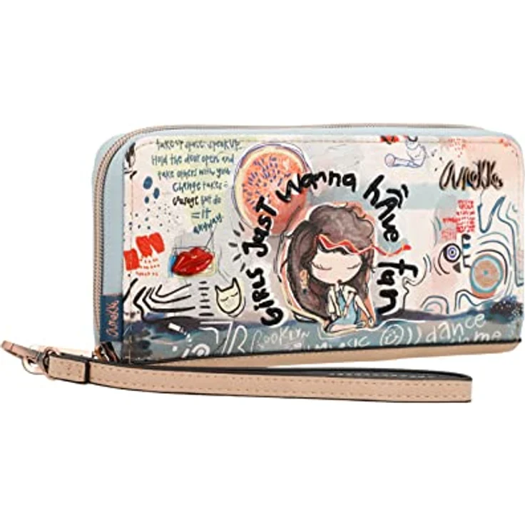 Anekke Fun&Music Geldbörse 20 cm, mehrfarbig, 100% Polyurethan, Kinderportemonnaie – Bild 2