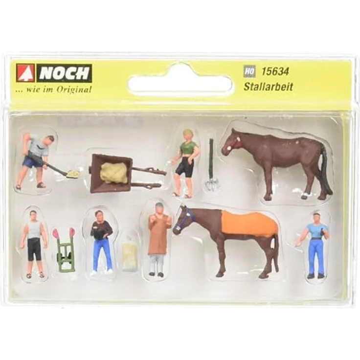 NOCH Stallarbeit HO (1:87) Mehrfarbig – Bild 2