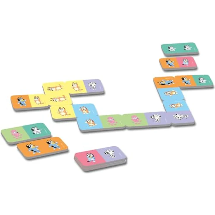 Ravensburger Bluey Domino, Brettspiel für Kinder zur Förderung von Konzentration und Wahrnehmung, ab 3 Jahren – Bild 5
