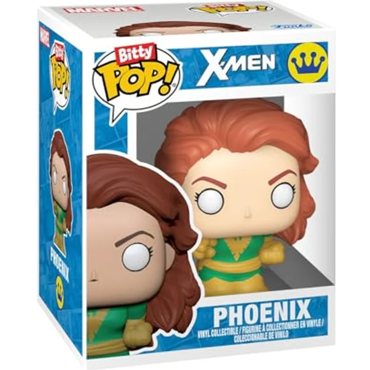 Funko Bitty POP! 4 Pack: Marvel X-Men - Phoenix, Angel, Iceman, Cyclops - 1 in 6 Chance auf Chase Variante - Sammelbare Figur, 0,9 Zoll (2,2 cm) - Perfekt als Geschenk – Bild 4