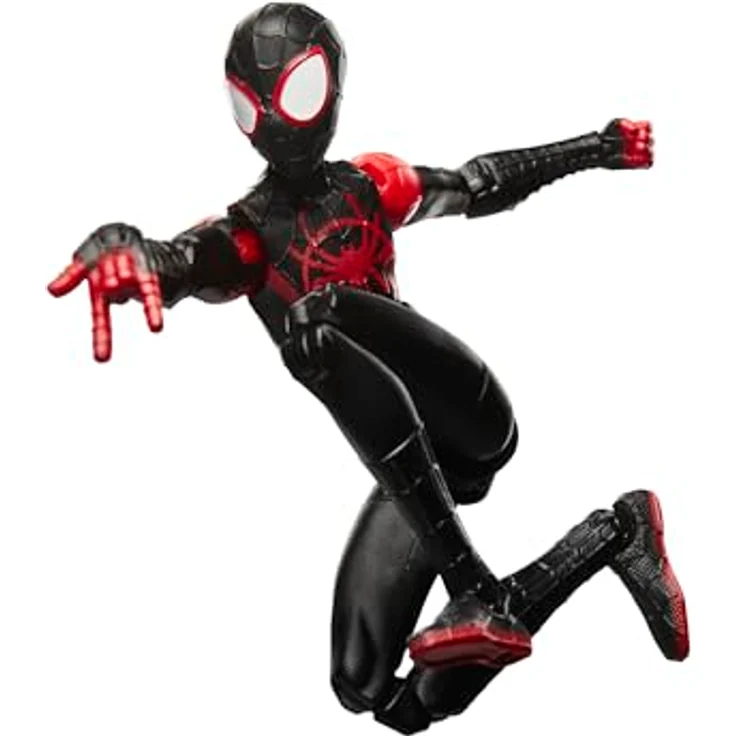 Marvel Legends Series Miles Morales, 15 cm Action-Sammelfigur aus Spider-Man: A New Universe mit austauschbarem Kopf und Handpaar, über 20 Bewegungspunkte – Bild 5