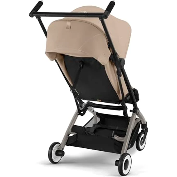 Cybex Gold LIBELLE Kinderwagen, Ultraleicht (6 kg) mit Einhand-Gurtsystem, Almond Beige, geeignet von 6 Monaten bis 4 Jahre (max. 22 kg) – Bild 3