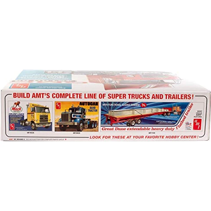 AMT 1/25 GMC Astro 95 Semi Tractor, Detaillierter Plastikmodellbausatz – Bild 4