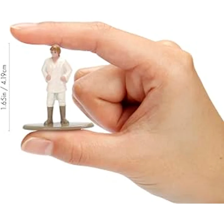 Jada Star Wars Nanofiguren Wave 1, 12-teiliges Druckguss-Multipack mit authentischen MetalFigs, ca. 4,2 cm, detailreiche Skulpturen und hochwertige Lackierung – Bild 5