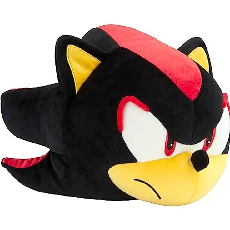 Tomy Sonic The Hedgehog Mocchi-Mocchi Plüschfigur Mega - Shadow, 40 cm, aus weichem hochwertigem Material für Komfort und Dekoration – Bild 2