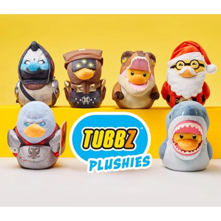 TUBBZ Plüsch-Ente Jurassic Park - Trex, 100% Polyester, Maschinenwaschbar, 17.5cm x 23cm x 14.5cm – Bild 6