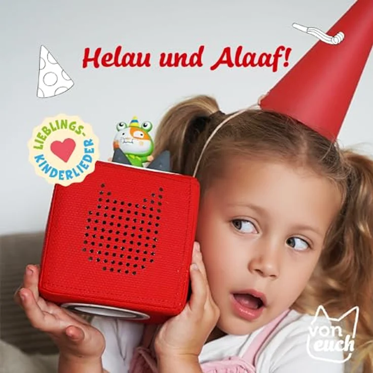 tonies Hörspielfigur Hörfigur Lieblings-Kinderlieder – Karnevalslieder, Hörfigur für die Toniebox, Karnevalslieder, handbemalt, magnethaftend, Kunststoff – Bild 9
