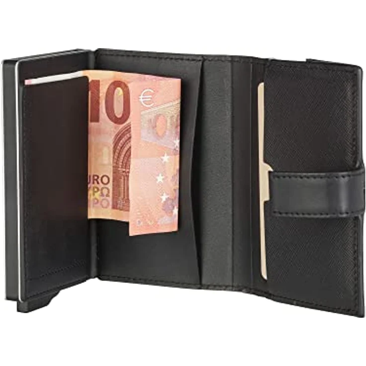 Joop Pero C-Three E-Cage - Geldbörse 6cc 10 cm RFID Black – Bild 4