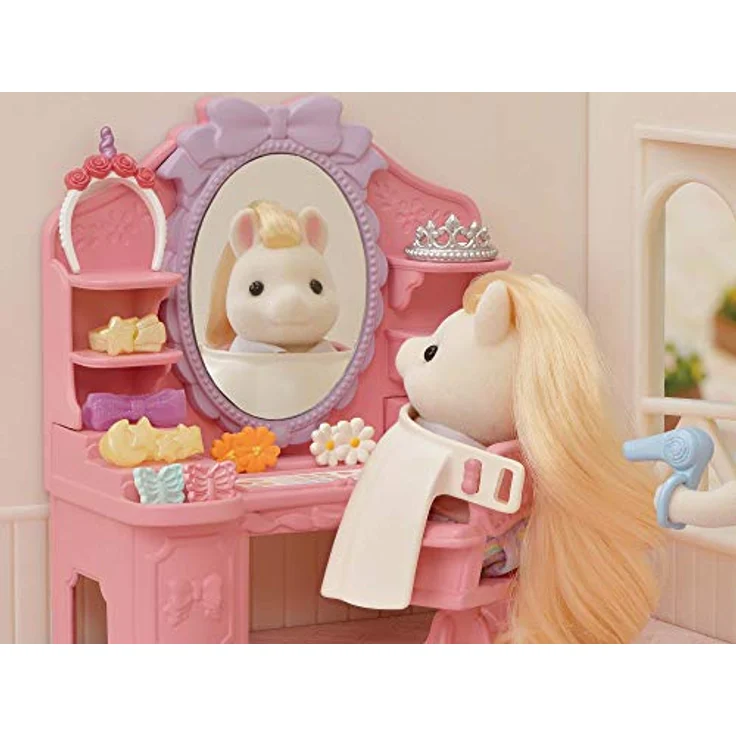 Sylvanian Families 5643 Pony Friseursalon mit Figur - Puppenhaus Spielset, einzelverpackt – Bild 13