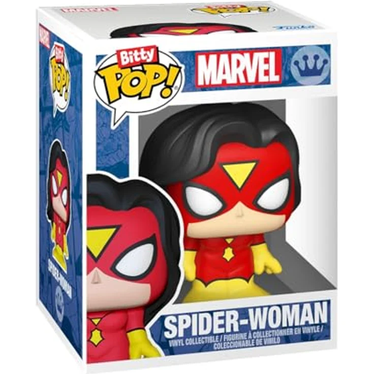 Funko Bitty POP! Display: Spider-Man Web - 0.9 Inch (2.2 cm) Sammelfigur mit stapelbarem Regal - Geschenkidee für Partytüten und Strümpfe – Bild 4