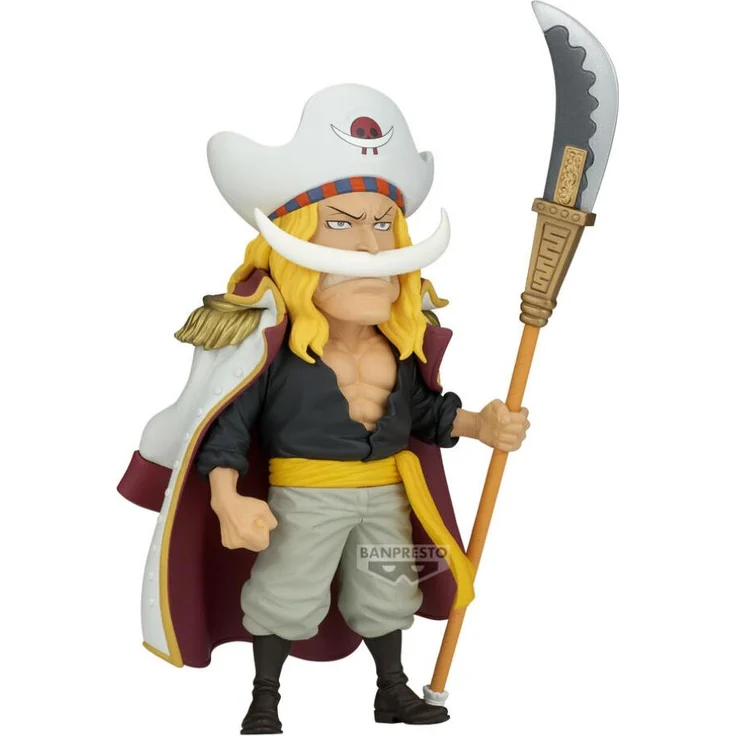 Banpresto One Piece World Collectable Figure PVC Statue God Valley Incident Edward Newgate, 17 cm, limitierte Auflage mit Chibi-Design und ausdrucksstarken Details